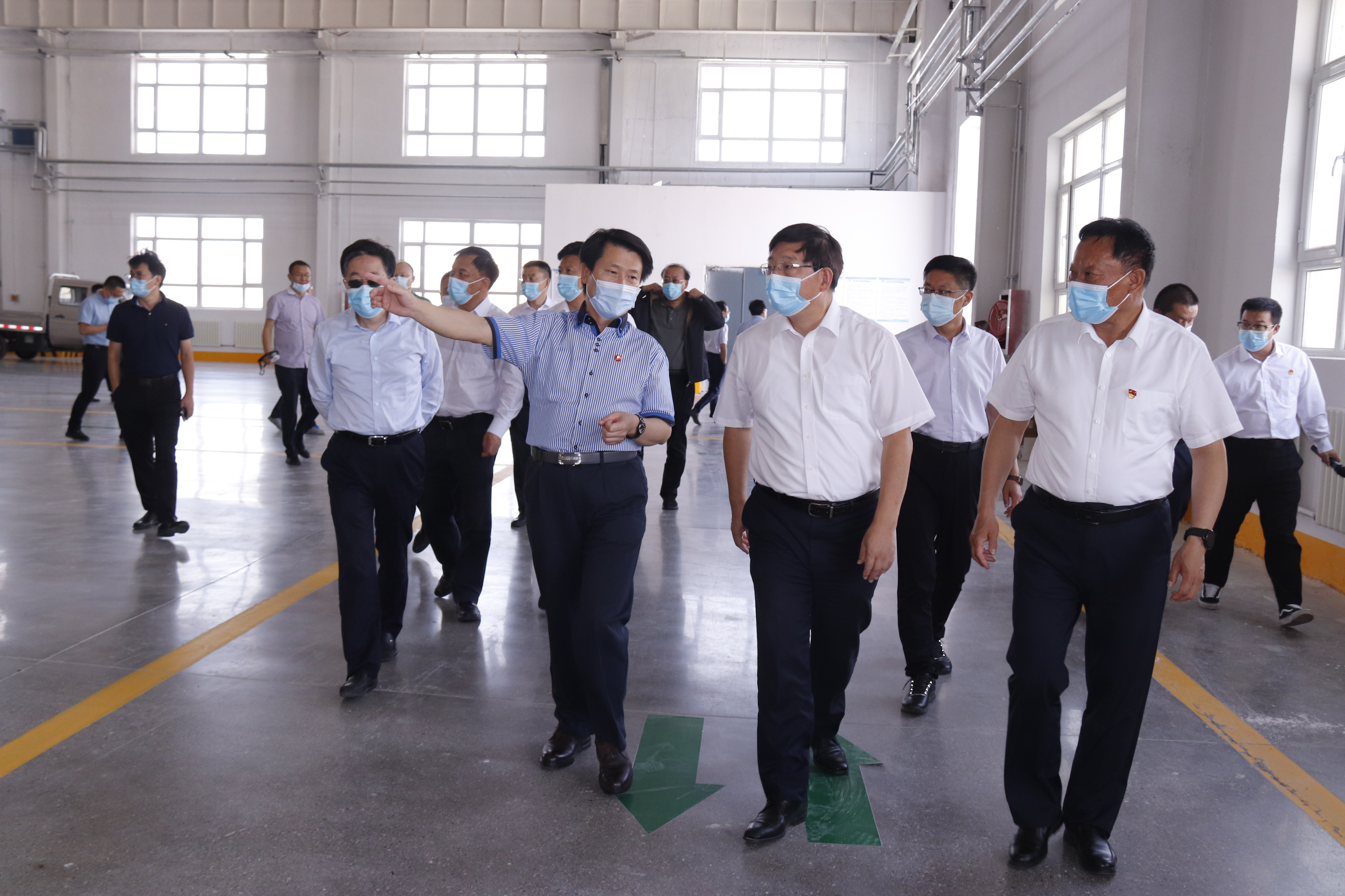 国家发改委副主任胡祖才莅临新疆88858cc永利汽车公司考察调研